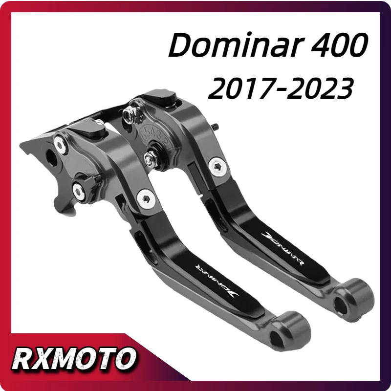 

Dominar Folding Brake Clutch Levers For Bajaj Dominar 400 2017-2022 2023 Motorcycle Accessories Adjustable Extendable