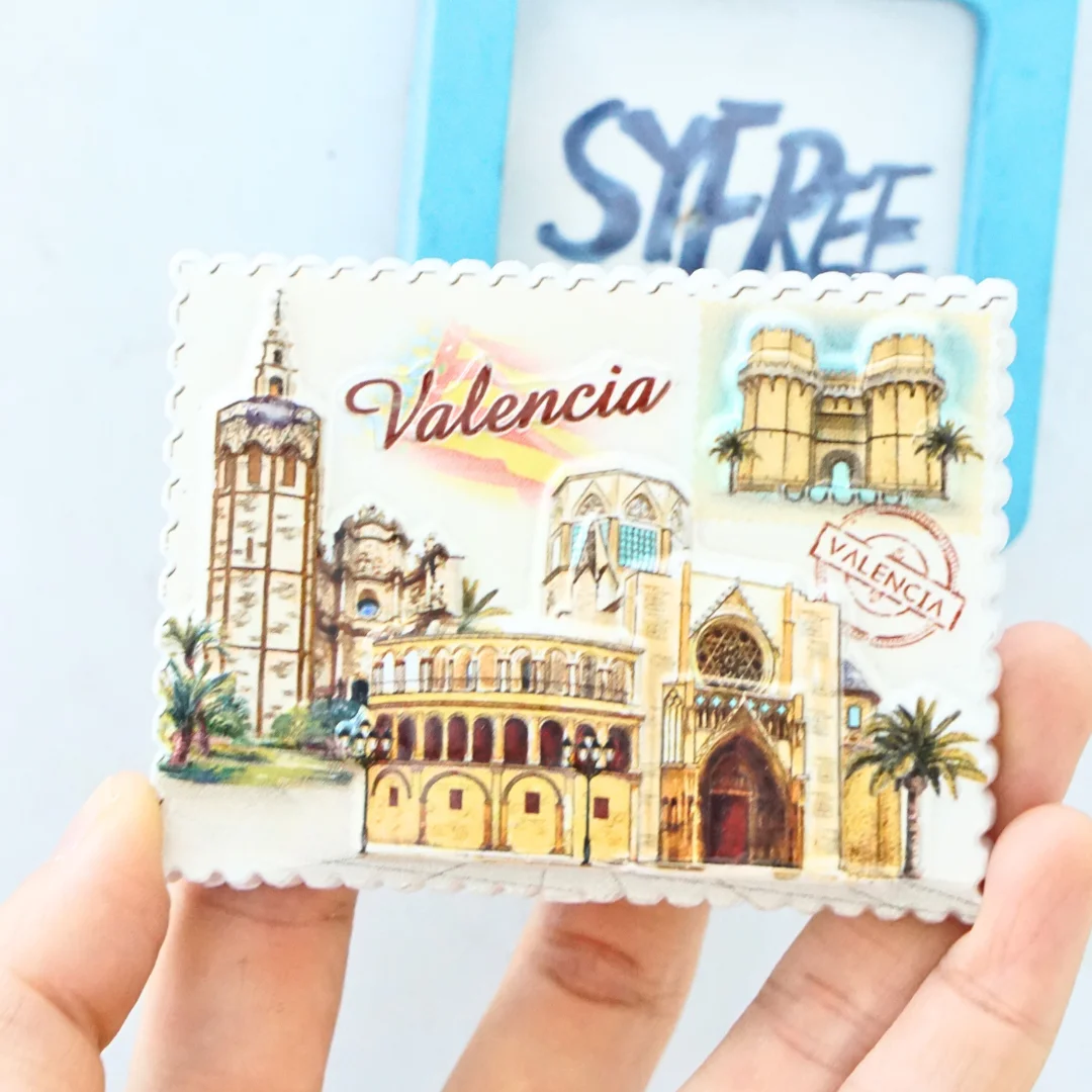 

Valencia Fridge Magnet, Landscape Fridge Magnet, Spain Fridge Magnet, Spain Tourist Souvenir, Spain Home Decor, Photo Fridge Mag
