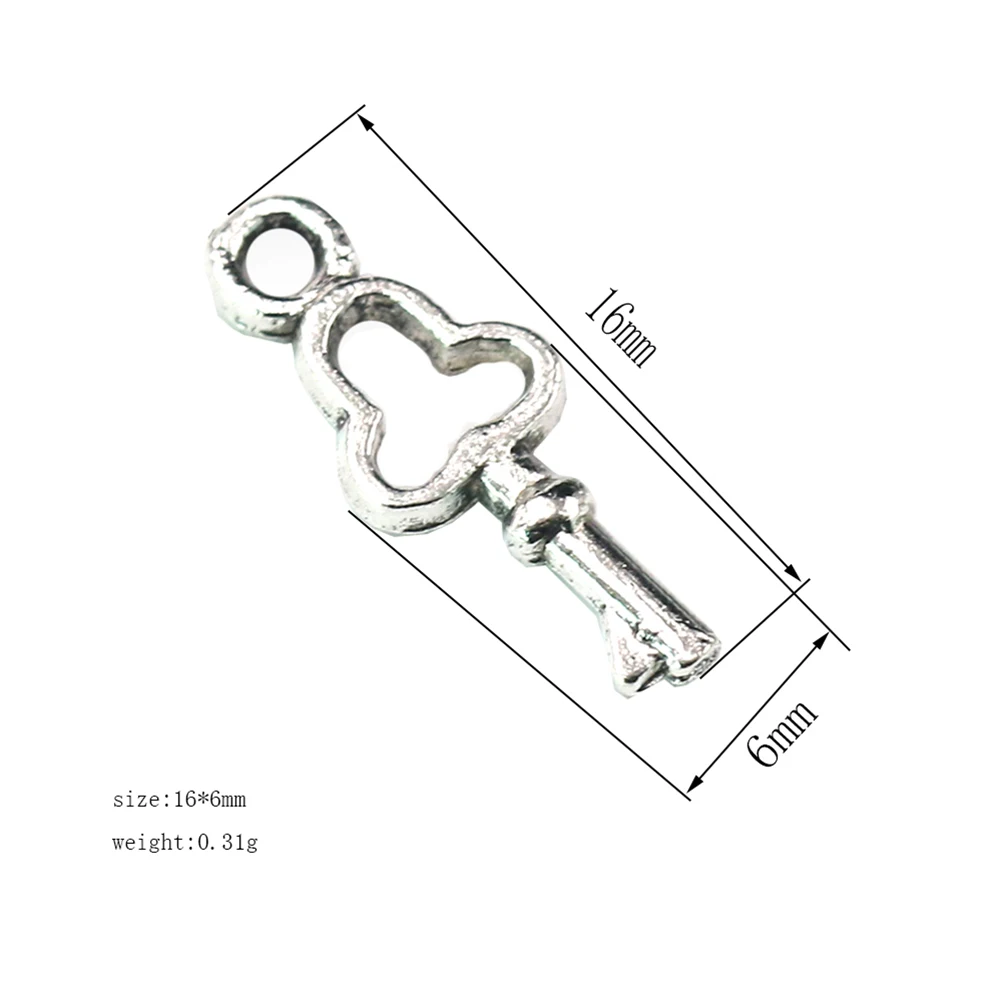 

100pcs Pendant Accessories Alloy Alloy Pendant Charm Charm for DIY Necklace Bracelet Earrings Jewelry Making Metal Pendants