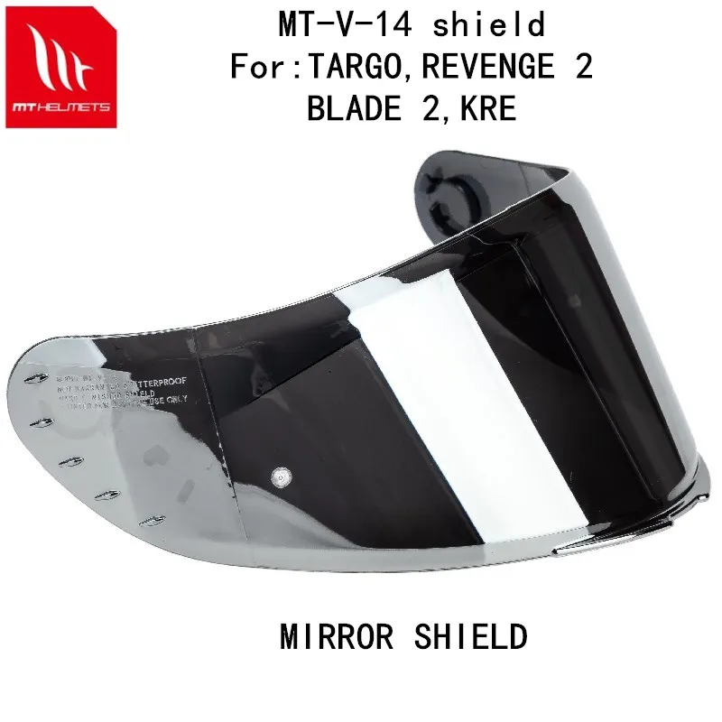 Afbeelding 3: MT-V-14 Helmschild voor MT RAPID PRO BLADE 2 SV REVENGE 2 TARGO motorhelm vizier