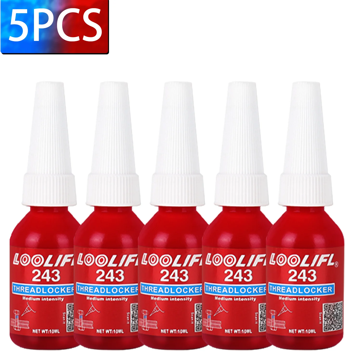 243 271 50ml Threadlocker Anaerobe lijmen Anti-losse schroeflijmen Bevestiging Snel uithardend draadborgmiddel Afdichtmiddel voor schroeven