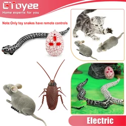 Smart Sensing Interactive Cat Toys Mini Electronic Vibration Cockroach Mouse USB Charging Accessories Kitten Toy for Pet Dog Toy