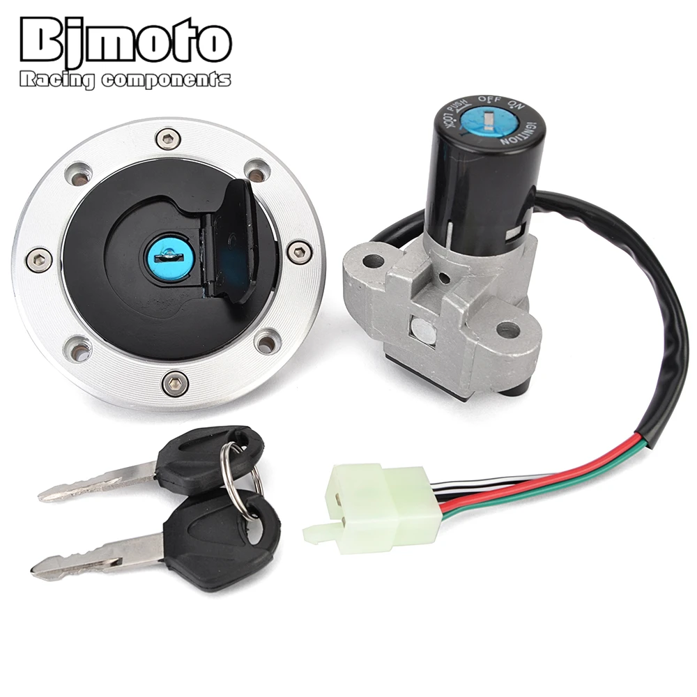 RF 400 600 900 Fuel Gas Cap Ignition Switch Seat Lock with Key Kit For Suzuki RF600 GN76A GSF 250 400 RGV 125