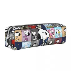 New Snoopy Cartoon Pencil Cases Peanuts Comic Lover Pencilcases Pen per studenti borse di grande capacità materiale scolastico cancelleria