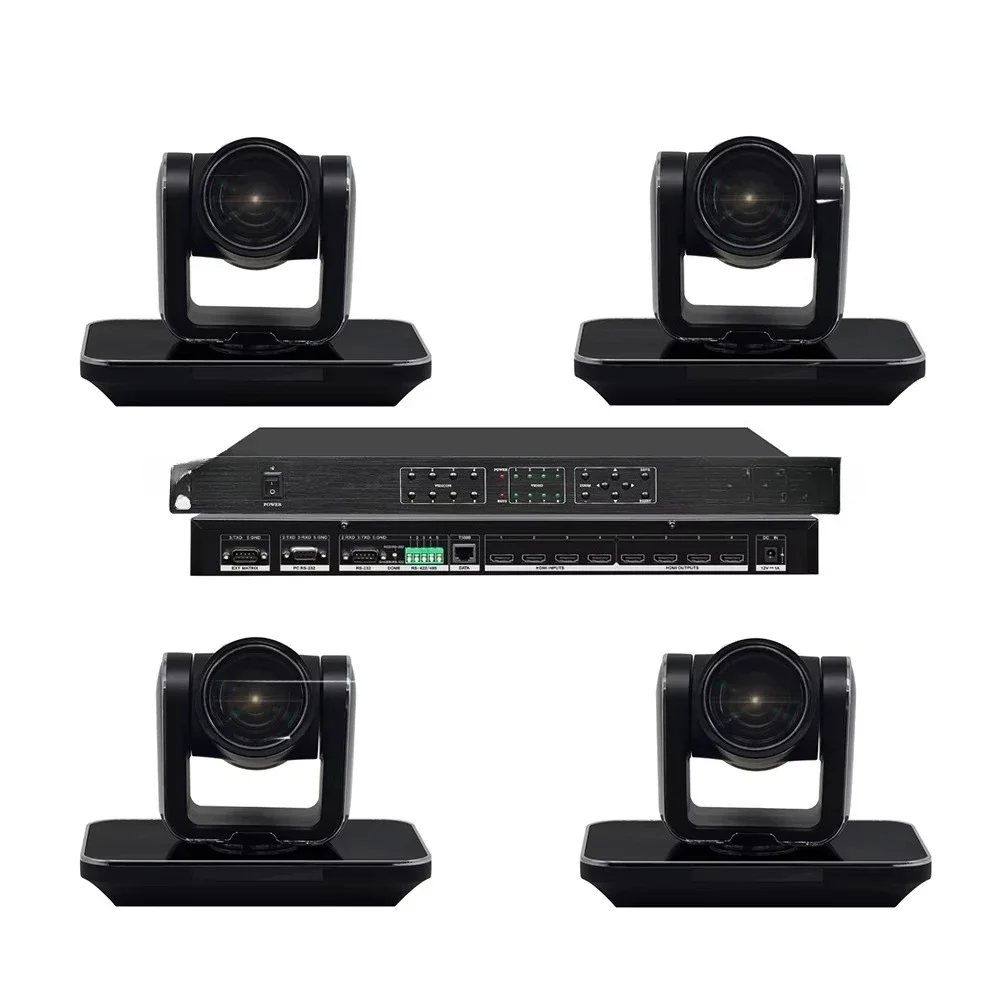 1080P 60fps high-resolution video conferencing camera 5MP auto-tracking camera with 20x zoom USB recording