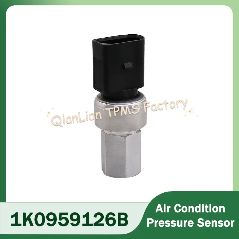 1K0959126B Air Conditioner Pressure Sensor AC Pressure Switch For Volkswagen Beetle Golf Jetta Passat Tiguan EOS Routan Eurovan