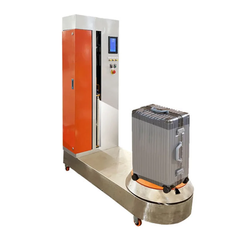 Luggage packing machine Stretch film packing machine