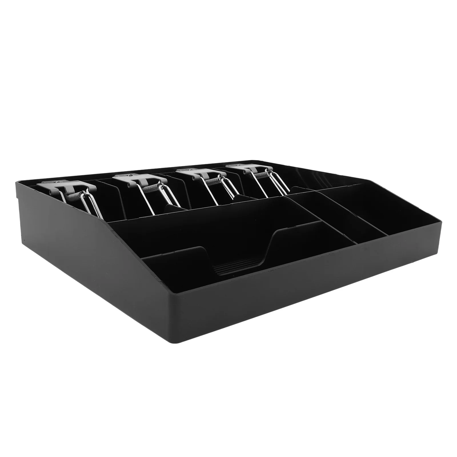 Multi-compartiment kassalade lade kassa inzet lade munt geld lade organisator clip voor winkel supermarkt bedrijven