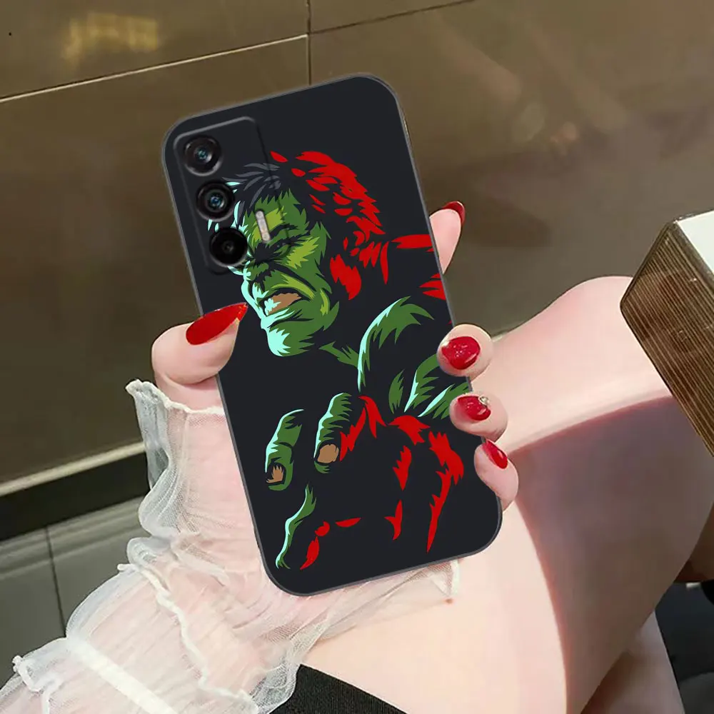 Marvel Strong Man The Hulk Phone Case For OPPO REALME GT NEO 2 Master NARZO 50I 50A 50 Pro X50 C65 C55 C53 C35 C33 C30S C30 Case