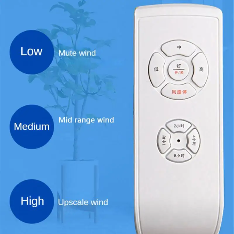 Remote Switch Ceiling Fan Light A Variety Of Functions Easy To Install Convenient Control Wide Compatibility Adjustable Timer