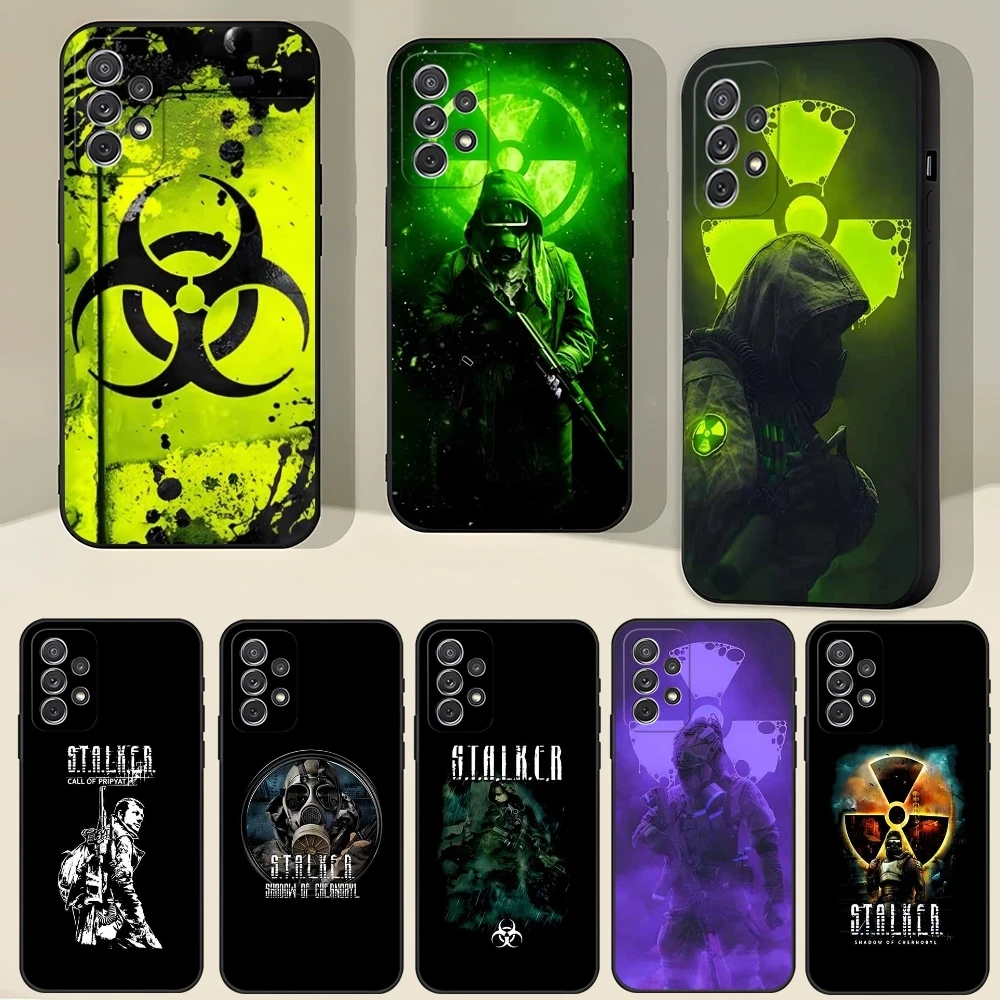 Stalker Clear Sky Phone Case For Samsung S23 Ultra S24 S22 S20 Fe S21 Plus Galaxy A54 A34 A16 A53 A13 Back Cover