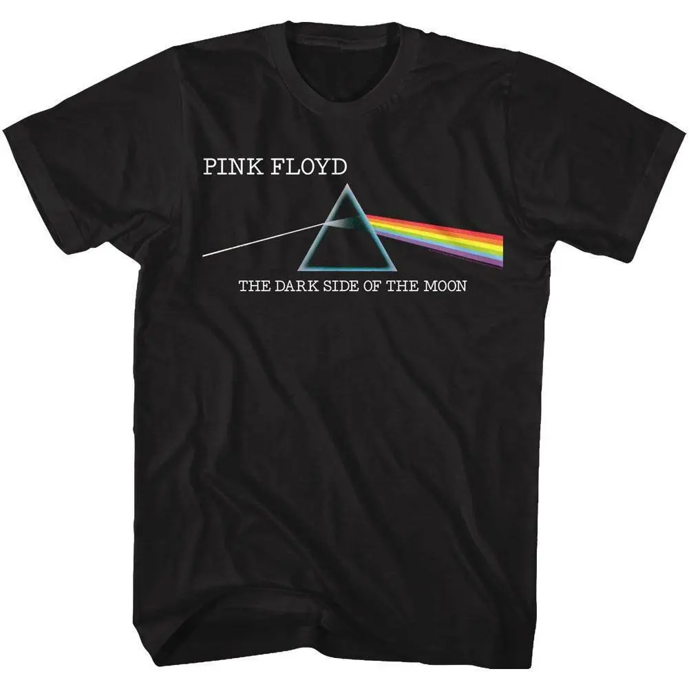 

Pink Floyd Dark Side Of The Moon Redux Black Adult T-Shirt Summer Men's and Women's Loose and Breathable T-shirt Top