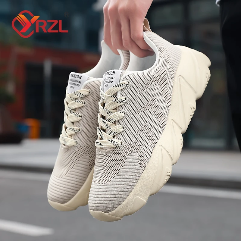 

YRZL Women Sneakers Flats Shoes Breathable Lightweight Comfortable Fabric Shoes Outdoor Walking Casual Women Shoes Plus Size 46