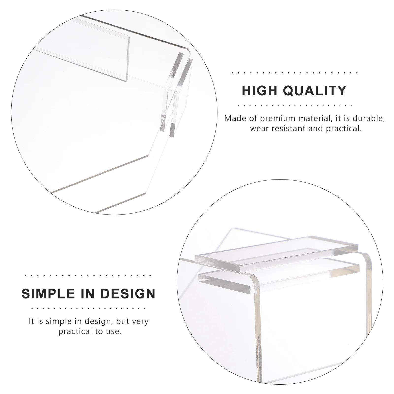 

Paper Tray Manicure Holder Remover Wipe Container Nail Art Tool Stand Dining Table