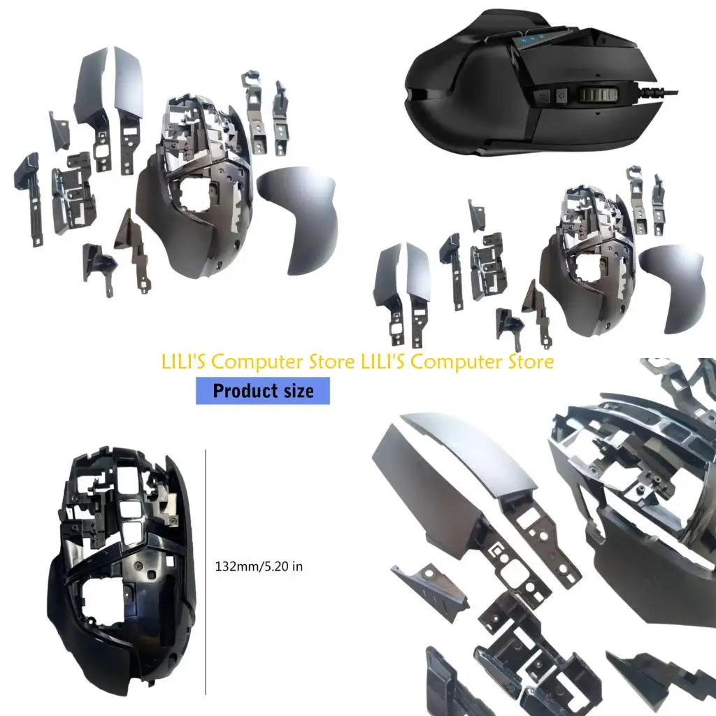 

A52B Ergonomic Replacement Mouse Housing Set Sustainable Plastic Multiple Fashion Tailoring