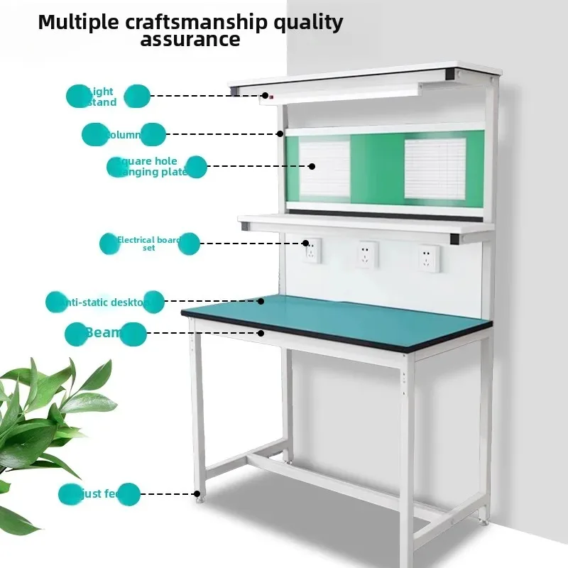 Heavy Duty Workbench Anti-static Single and Double Sided with Light