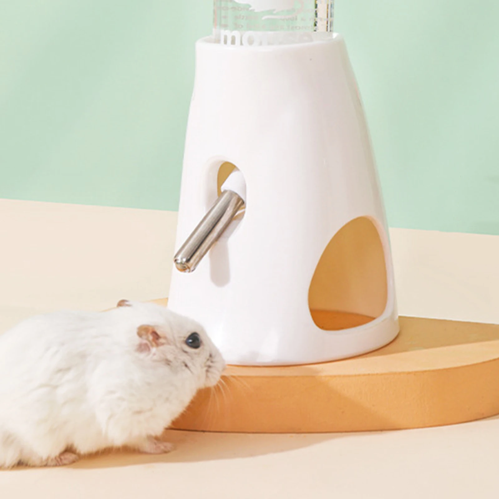 

Convenient Home Hamster Water Feeder Beautiful Decor Easy Disassemble Fully Washable Save Time Hamster Bottle Chinchilla Supply