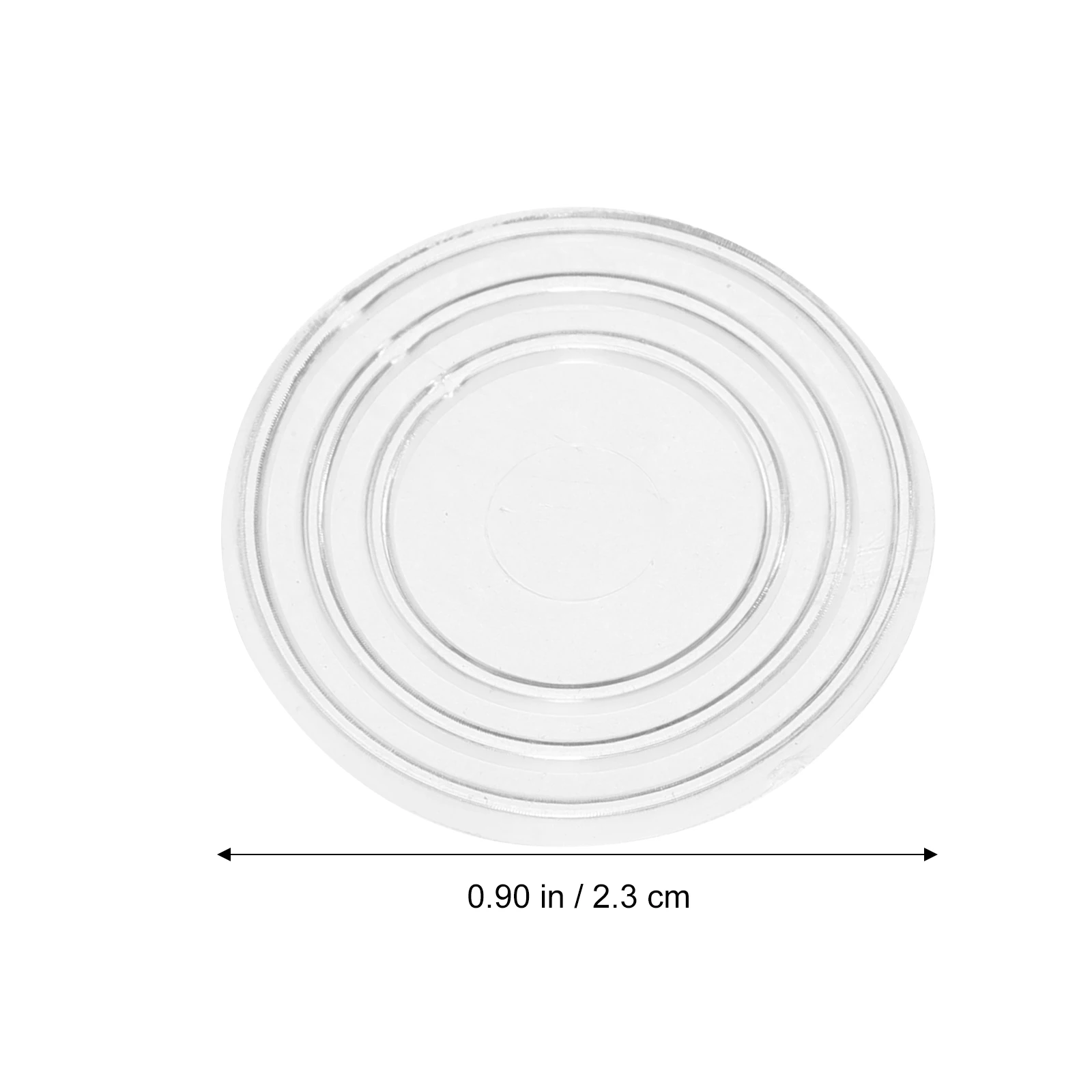 

100 Pcs Anti slip Furniture Pads Clear Bumpers Glass Table Top Protector Desk Spacers Cabinet Cushion Dots Glass Frame