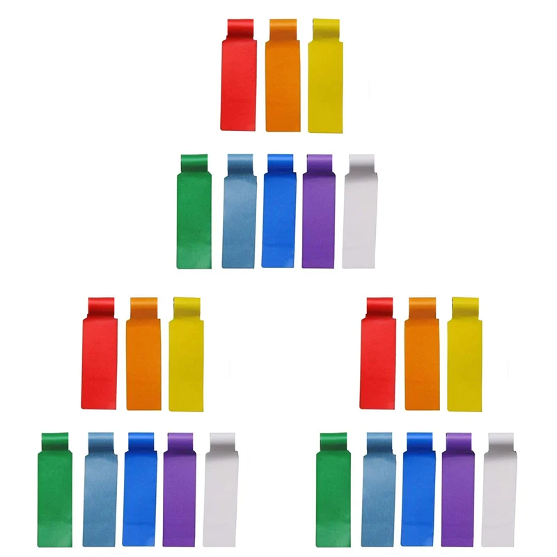 

AB41-1440Pcs Cable Labels Colorful Waterproof Cord Labels Stickers Tear Resistant Flexible Works Cord Identification Labels