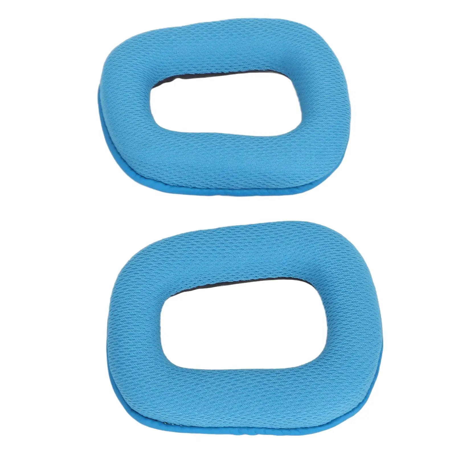 Almofadas de substituição para Logitech Soft Memory Foam, azul, Earpad para fones de ouvido G35, G930, G430, F450