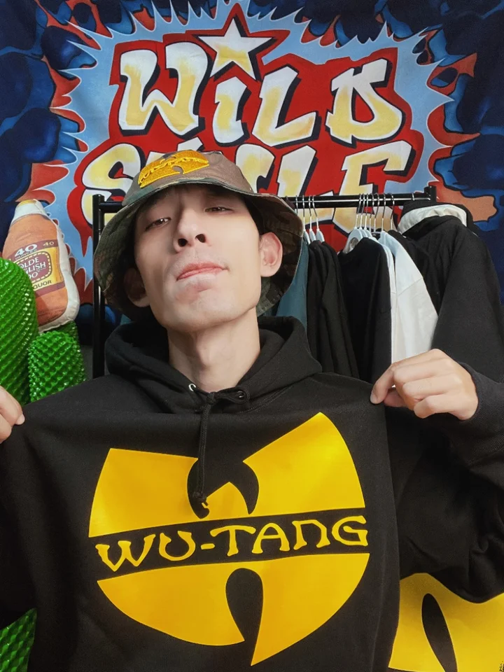Wu Tang Clan Street Classic Hoodie Hip Hop Skateboarding Bboy Dead