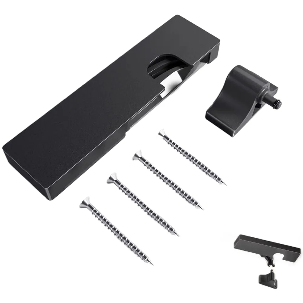 Door Closer Hydraulic for Wooden Doors Silent Closing Damping System Carbon Steel Frame Engineering Plastic Housing