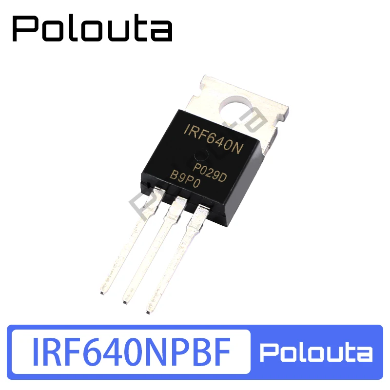 5PCS IRF640NPBF IFR640N IRF640 TO220 MOS FET 200V 18A N channel