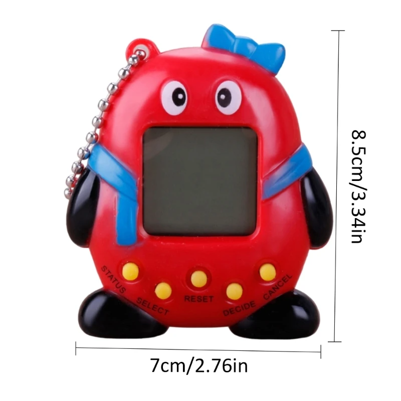 Động vật điện tử Đồ chơi bỏ túi Đồ chơi thú cưng ảo Vật nuôi kỹ thuật số điện tử hoài cổ