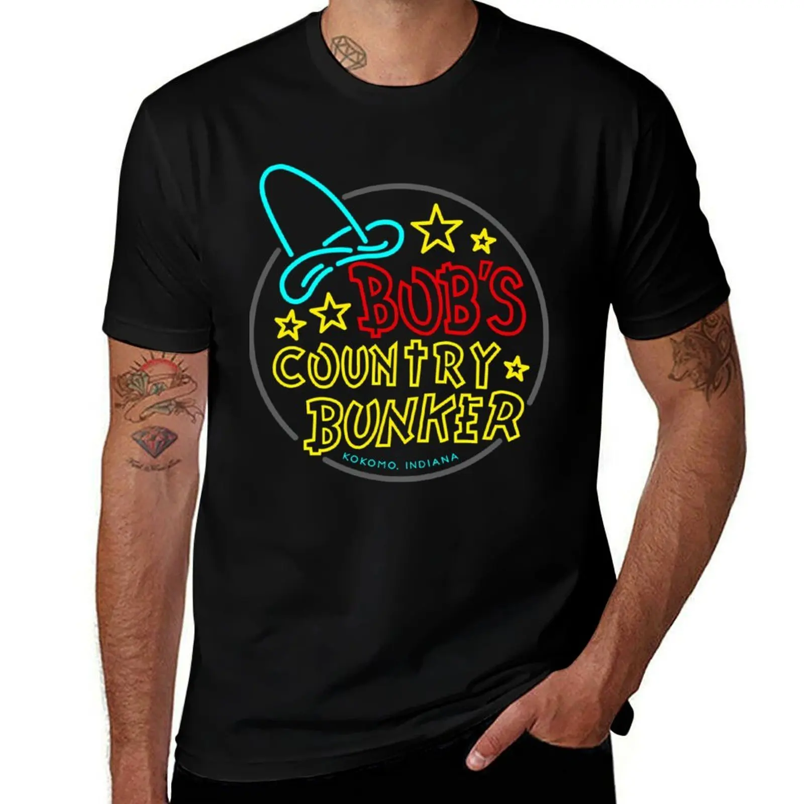 Bob'S Country Bunker T-Shirt Plus Size Non-Shrink T-Shirt