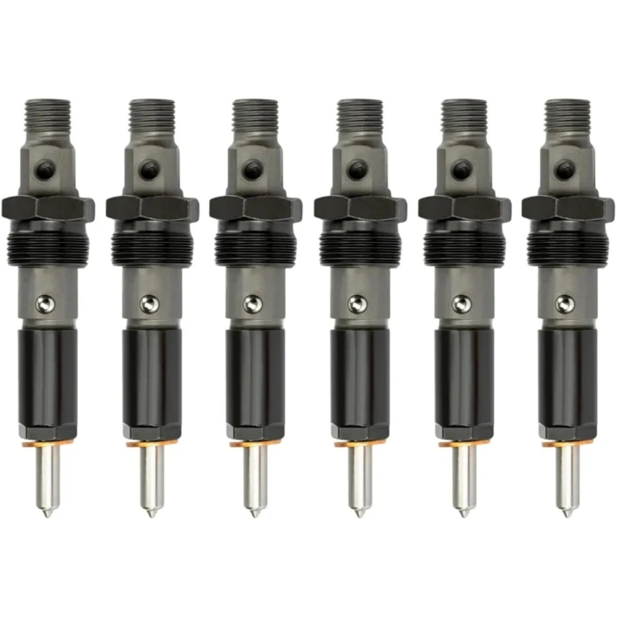 3930325 0432133844 Fuel Injector Nozzle 6-Pack for 94-98 Dodge Cummins 5.9L Diesel Engine Ram 2500 3500 Pickup Trucks