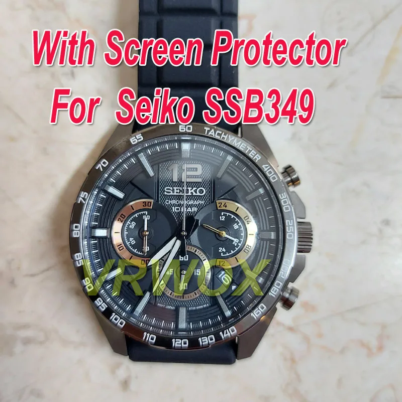 

2 шт., Защитное стекло для Seiko SSB349P1 SSB349