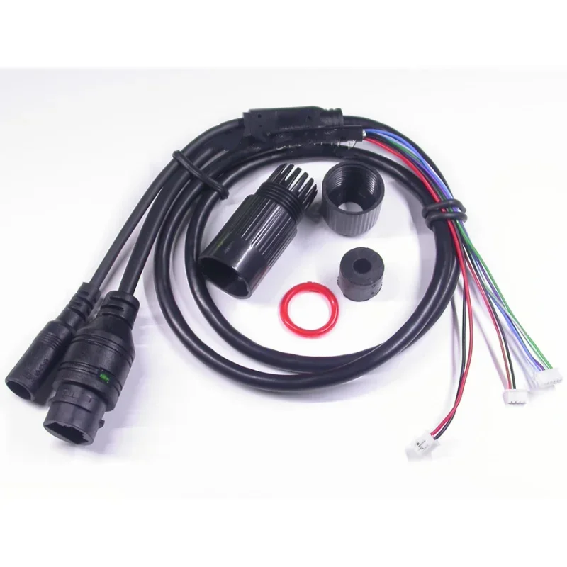 

ESCAM LAN cable for CCTV IP camera board module (RJ45 / DC) standard type without 4/5/7/8 wires , 1x status LED