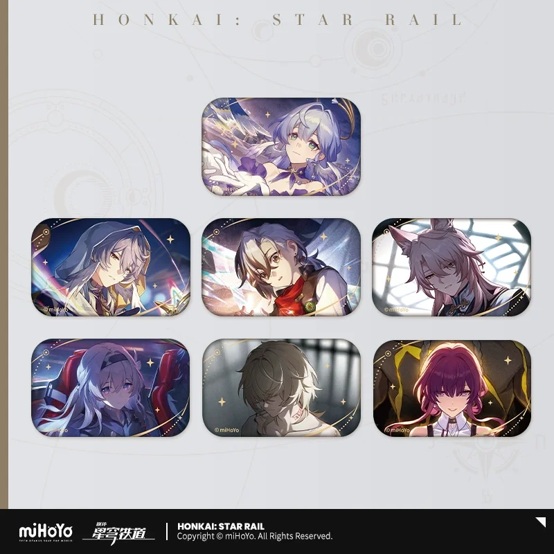 Официальный товар Sunsyea Honkai Star Rail miHoYo, оригинальные подлинные значки на акриловой подставке YNTXDHY, цветные бумажные открытки