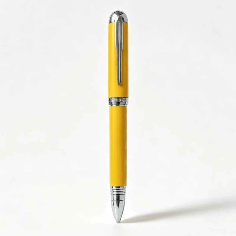 PENCHENG Pen Stainless Steel Yellow Metal Fountain Pens Long Knife Research Double-layer/3-layer 2.0/3.0 Nib Calligraphy Pen