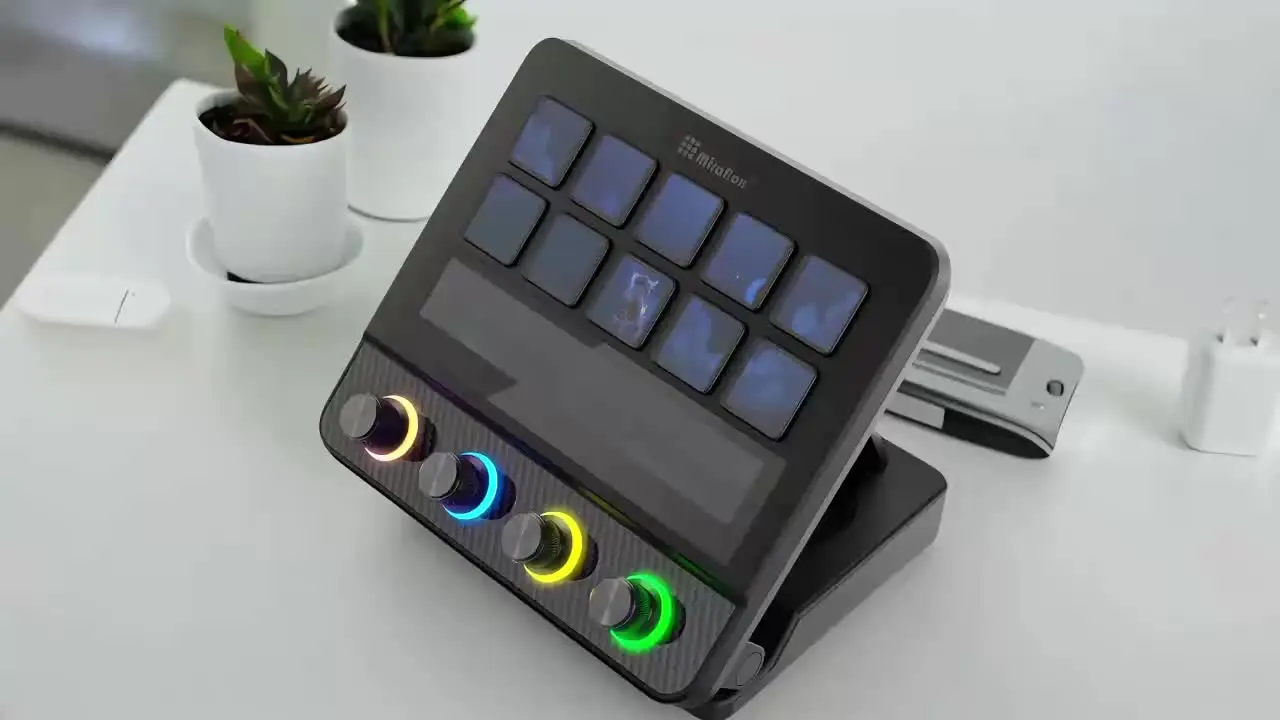 MiraBox Stream Deck Controller N4 Pro N4 Touch Control, USB
