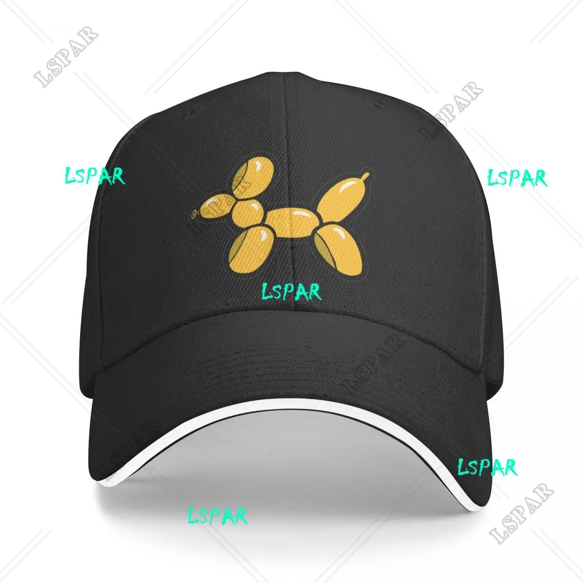 Balloon Dogs Baseball Cap Animal Pattern Street Style Men Women Hip Hop Hats Print Hiking Fishing High Quality Baseball Cap Gift