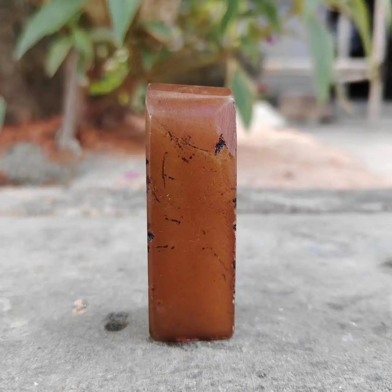 Antique Collection Old Objects Ornament Shoushan Stone Seal Household Collection
