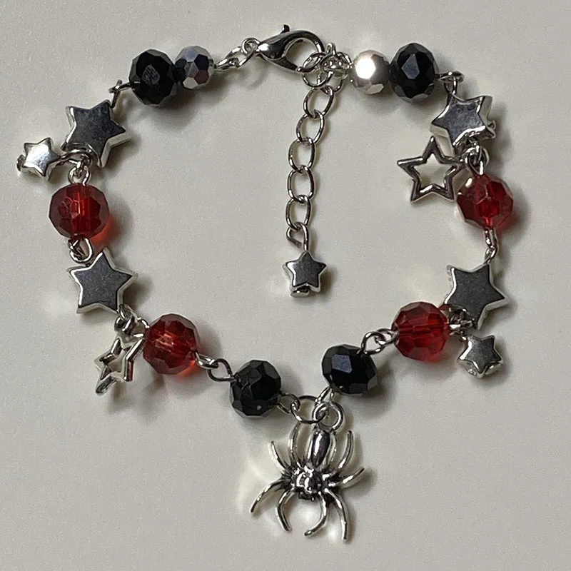 matching arachnid bracelet aesthetic bracelets handmade jewelry y2k