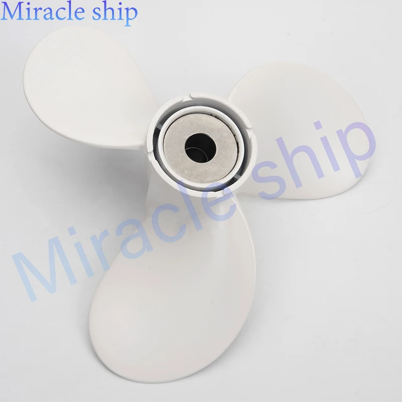 

Aluminium Propeller 676-45943-62-EL 61 01 FOR Yamaha Outboard Motor 40HP 3 x 11 1/2 12" 676-45943 676-45943-00 67645943