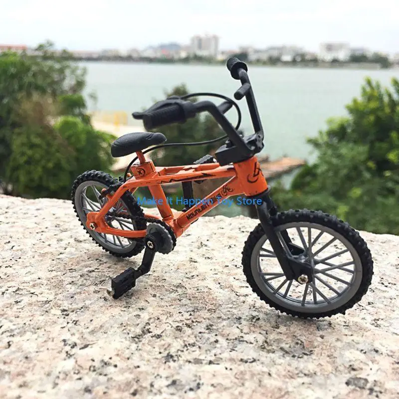 28ec Mini Finger in lega Moniatura MTB Bike Modello fai -da -te per simulazione creativa Regali educativi per in