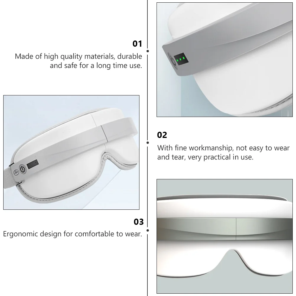 

1 Set Massager Portable Rechargeable Usb Electric Eye Care Tool For Fatigue Relief Anti-Aging Eye Protection Massage Instrument