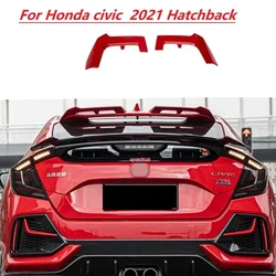 Rear bumper splitter spoiler tail For Honda civic 2021 hatchback