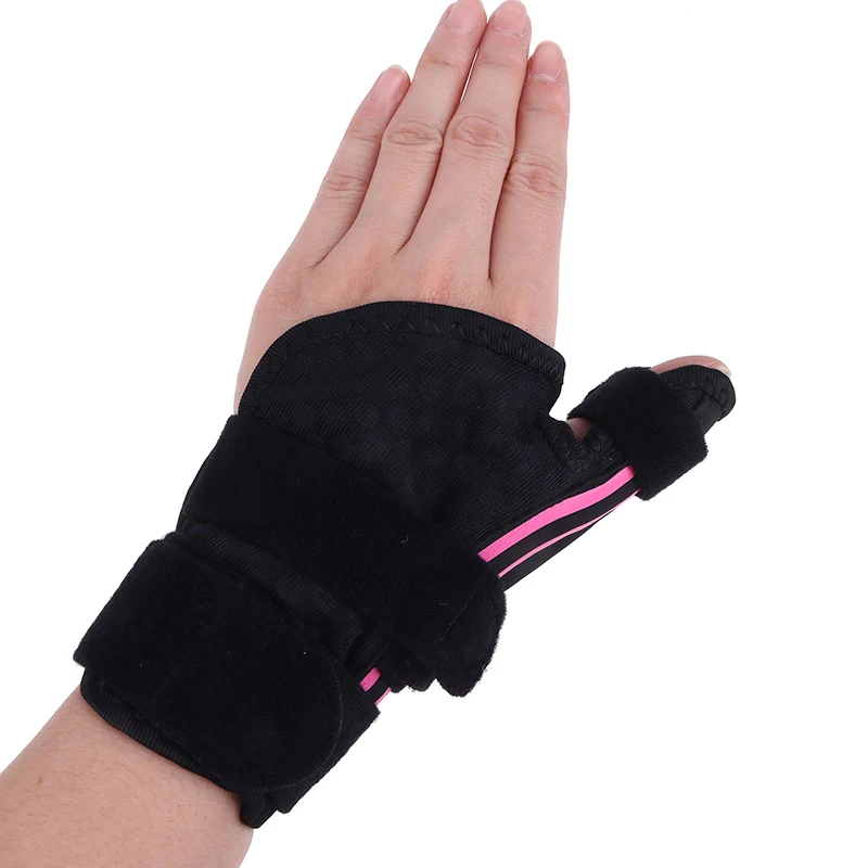 Soporte para el pulgar, para mano derecha o izquierda, para alivio del dolor de artritis, férula espica para el pulgar, estabilizador de pulgar para tendinitis y esguinces, 1 unidad