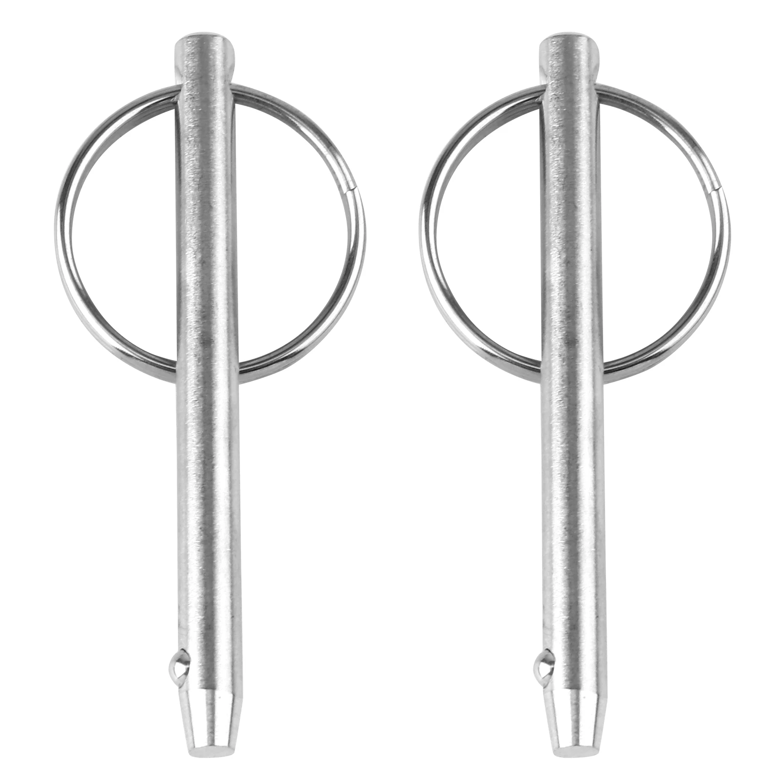 

2 pcs Quick Release Stainless Steel Spring Locking Ball Tip Marine Grade Corrosion Resistant Reusable Hardware