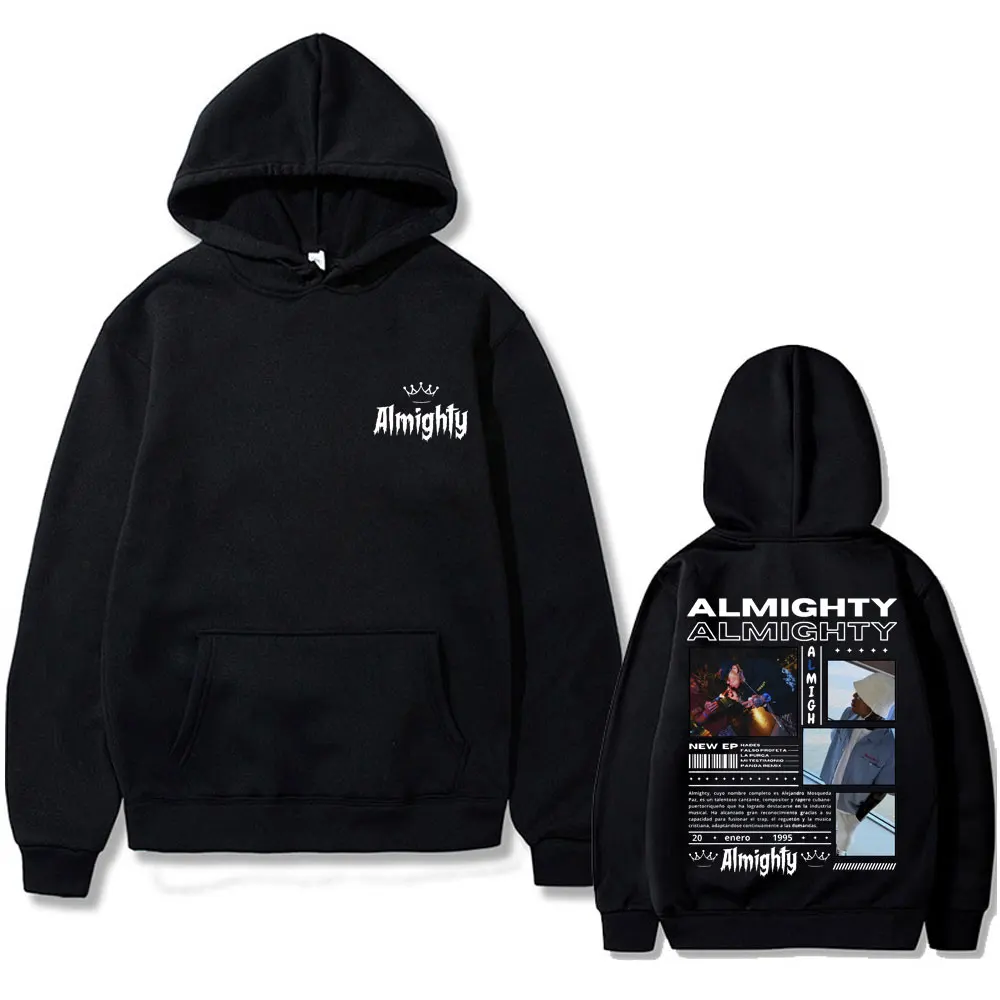 

Rapper Almighty Graphic Hoodie Men Women Fashion Hip Hop Sweatshirt Men's Casual Fleece Cotton Oversized Tracksuit Streetwear