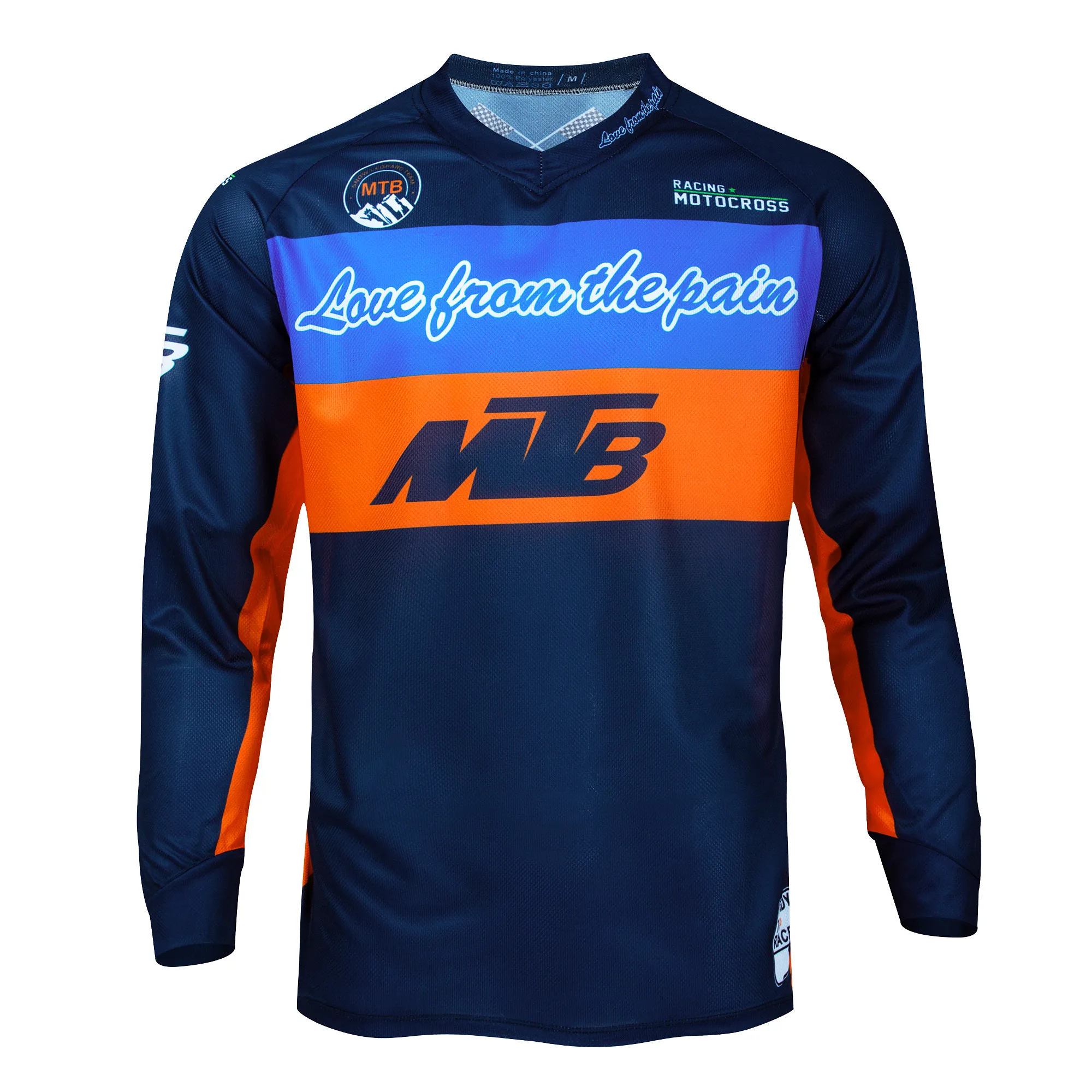 AliExpress NONE Downhill Jersey Men's Long Sleeve Downhill Jersey Cycling Jerseys Country Mountain Bike Racing T-Shirt Bicycle Motorcycle Jersey