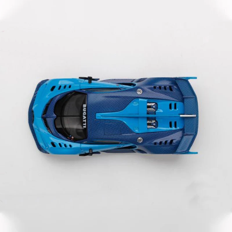 1:64 Scale Bugatti VGT Vision Gran Turismo Simulation Alloy Car Model Static Display Collectible Toy Gift Decoration Souvenir