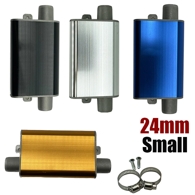 

Небольшой размер 24 мм глушитель S изогнутый воздух дизельный стояночный обогреватель выхлопная труба из алюминиевого сплава для автомобиля, грузовика, кемпера, фургона, автофургона