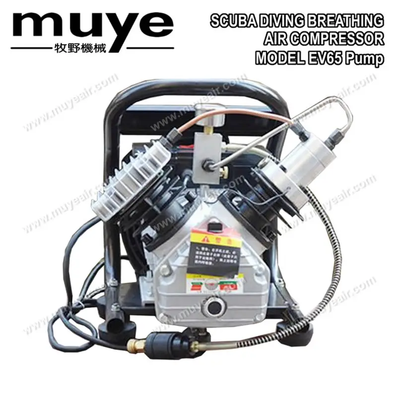 High pressure small scuba diving air compressor