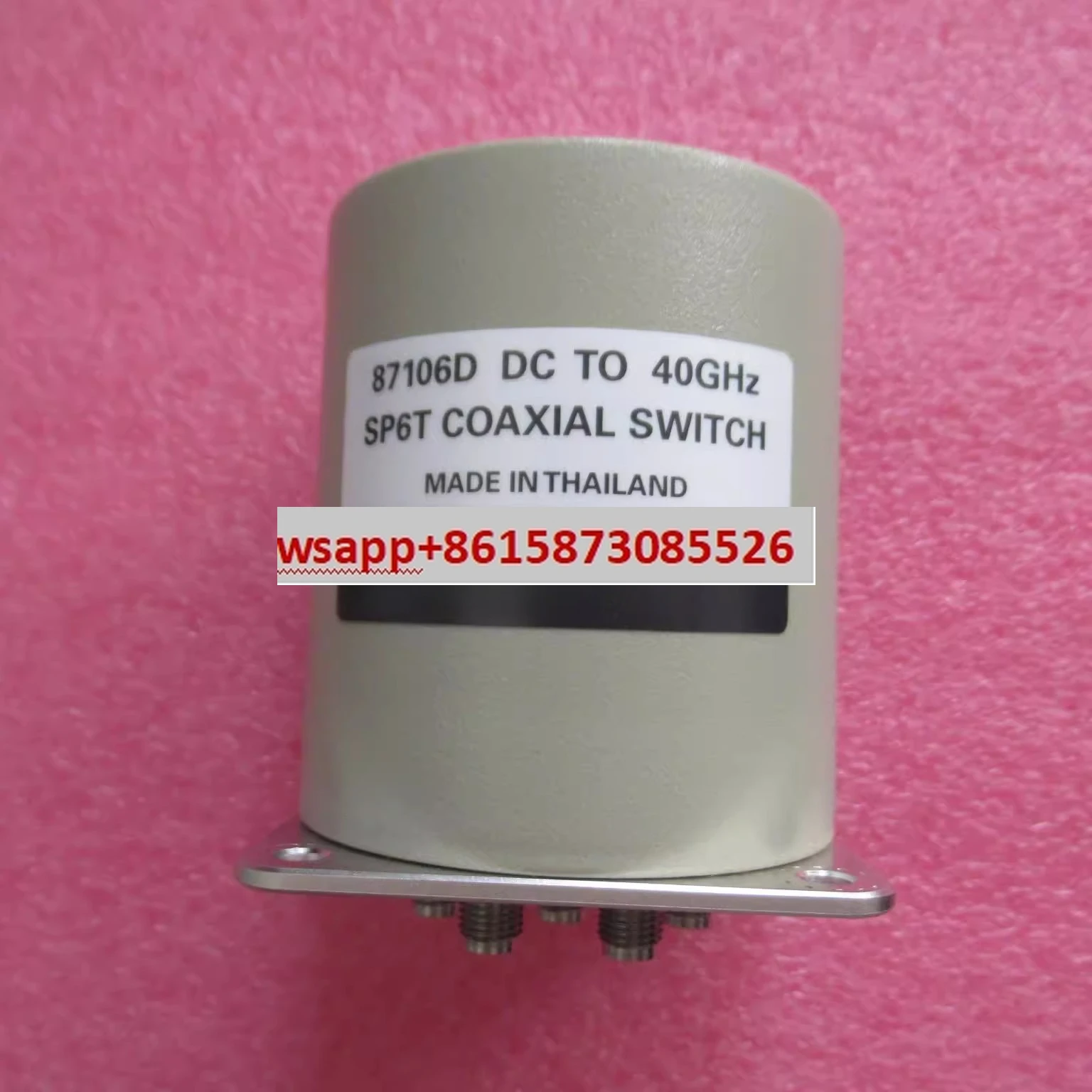 

87106D DC-40GHz 2.92mm SP6T RF controlled coaxial switch